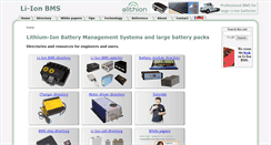 Desktop Screenshot of liionbms.com